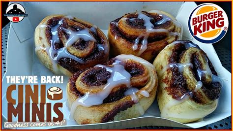 why did burger king stop selling cini minis
